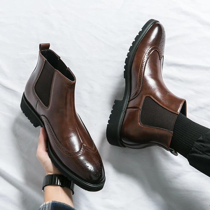 Alden Genuine Leather Chelsea Boots