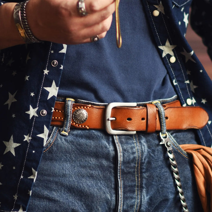 Sierra Heritage 100% Cowhide Belt