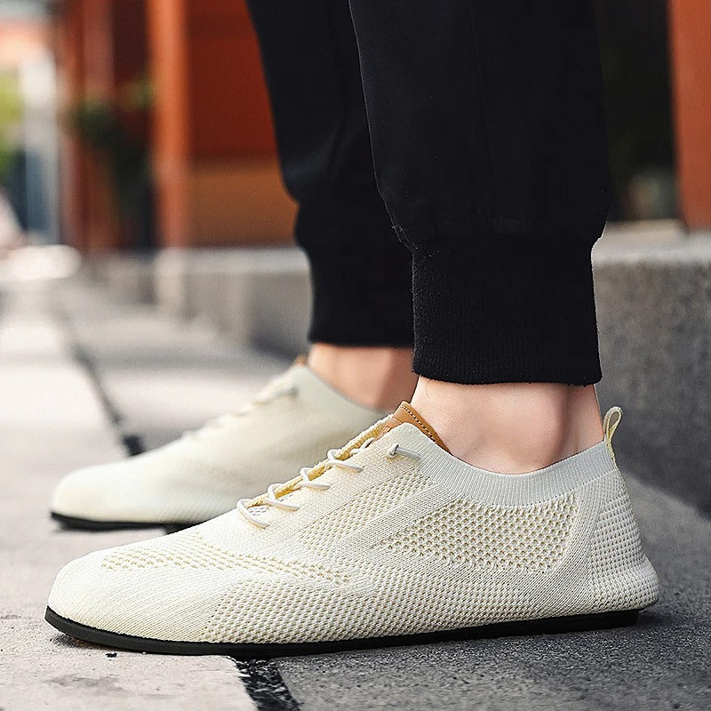 Mesh Knit Slip-Ons