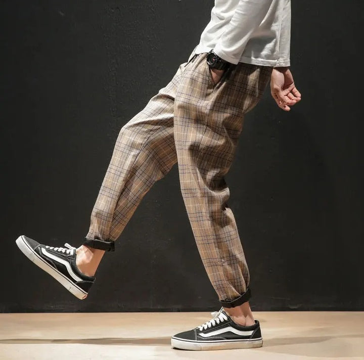 Glendale Plaid Comfort Pants