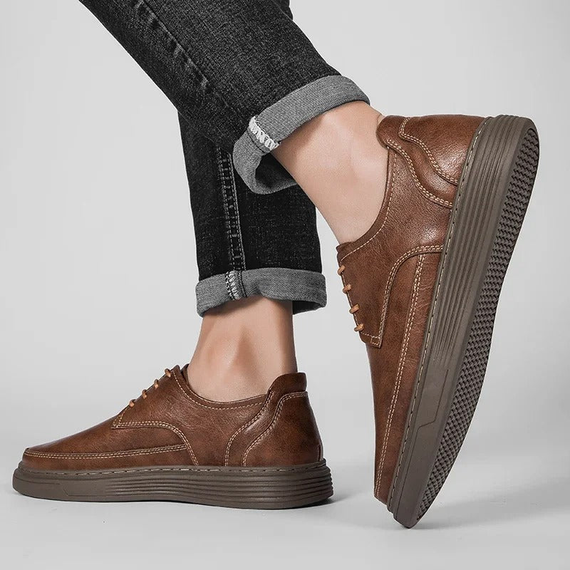 Canton Leather Dress Sneaker