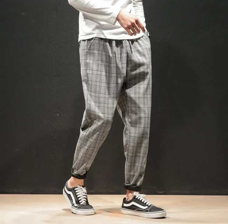 Glendale Plaid Comfort Pants