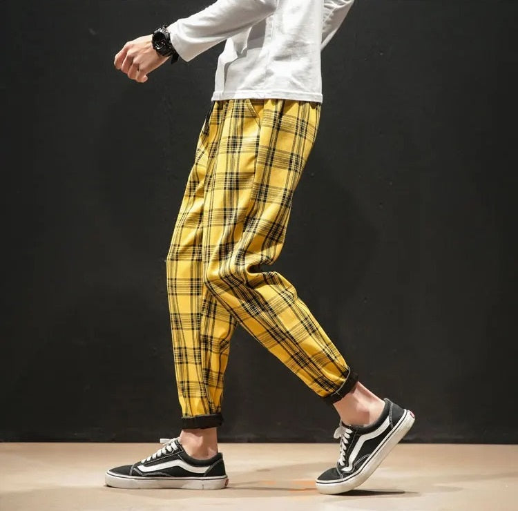 Glendale Plaid Comfort Pants