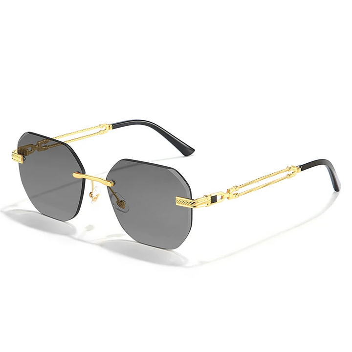 Chainlink Rimless Sunglasses