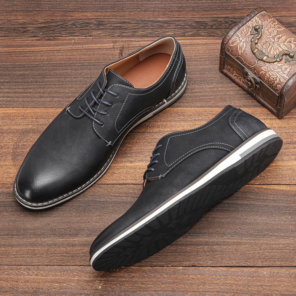 Handstitched Derby Dress Shoes