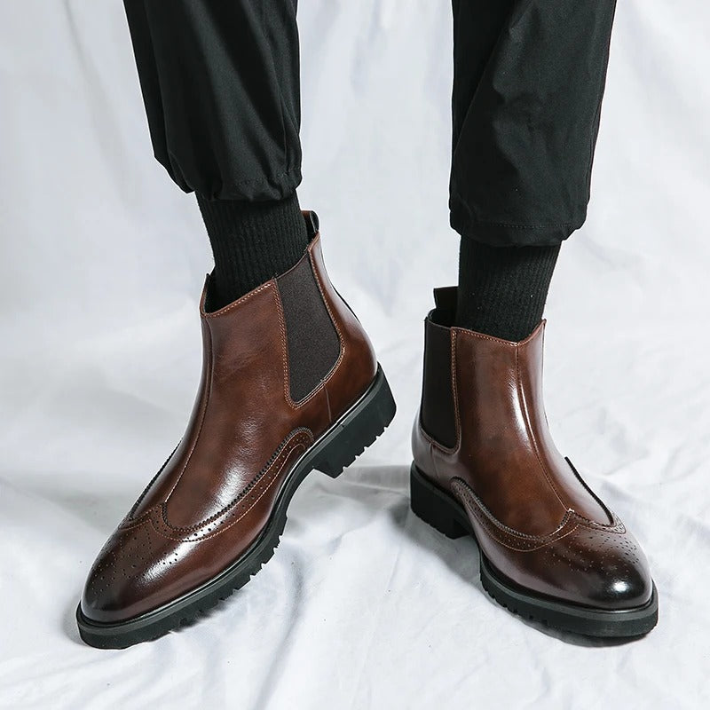 Alden Genuine Leather Chelsea Boots