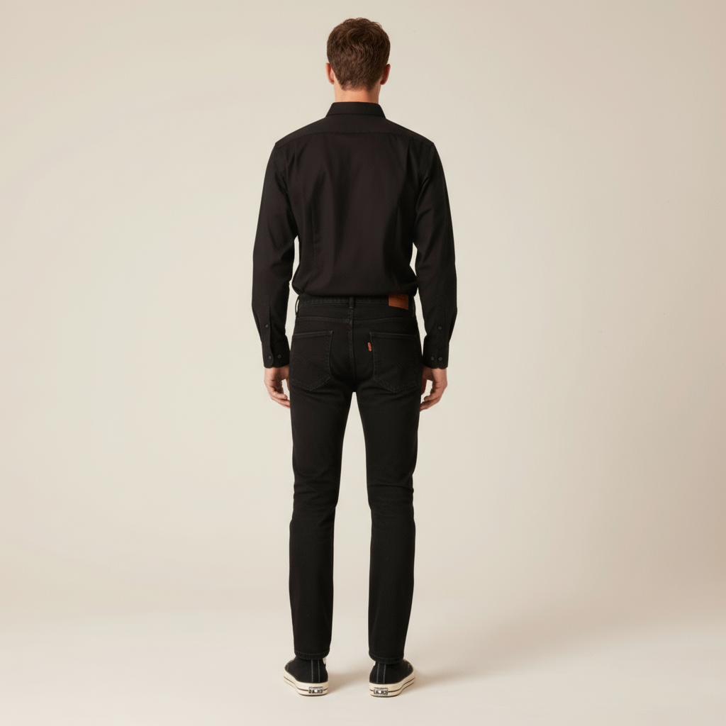 Midnight Edge Black Jeans