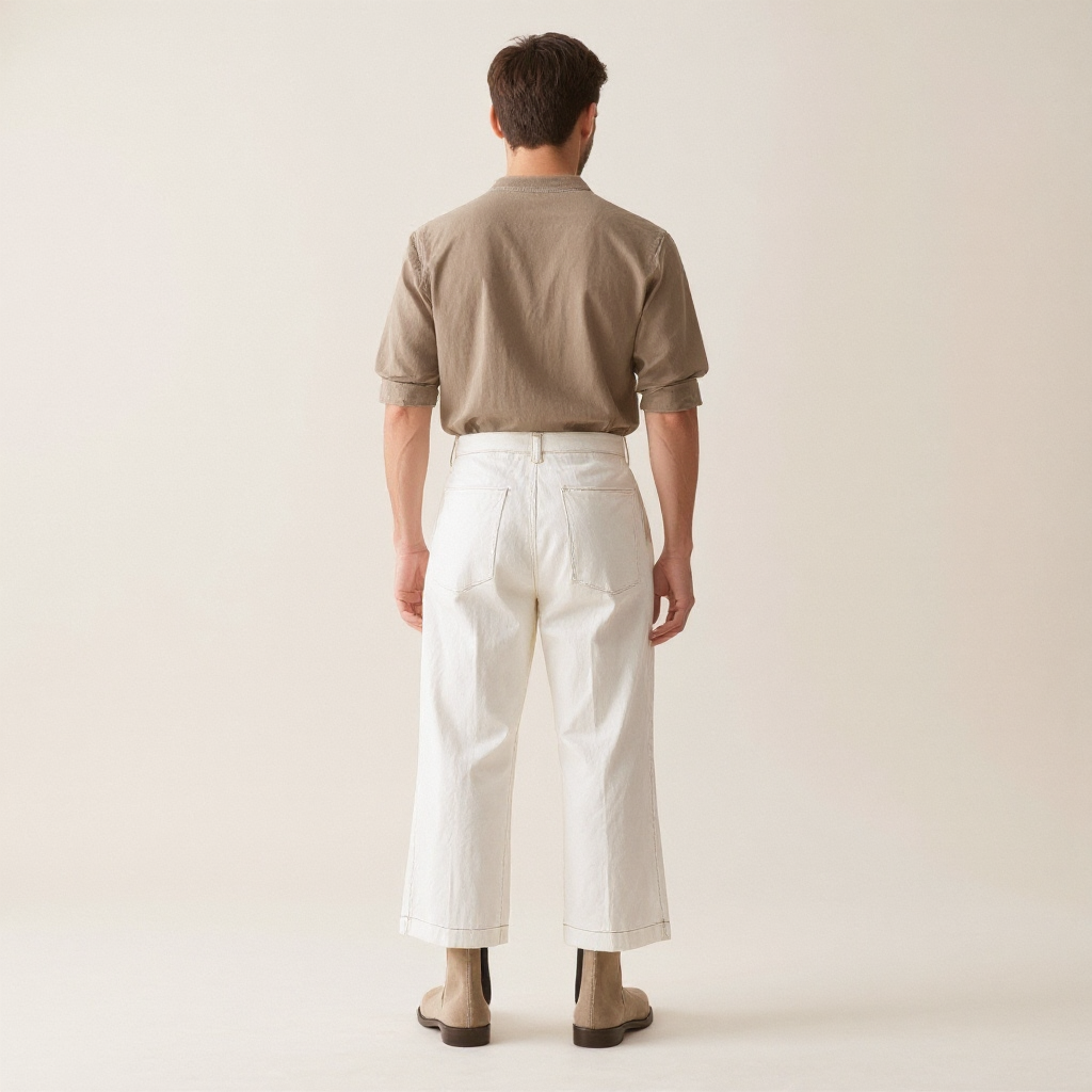 Emberline Wide-Leg Chinos
