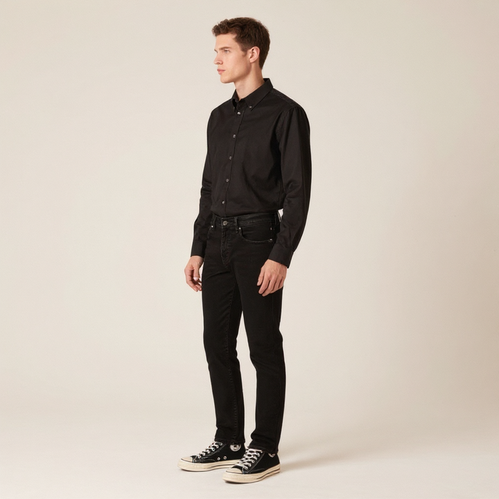 Midnight Edge Black Jeans
