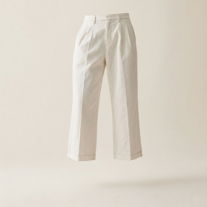 Emberline Wide-Leg Chinos