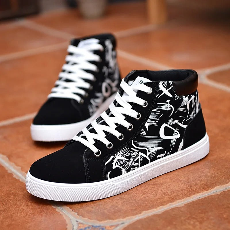 Montaro Classic Graphic Sneakers