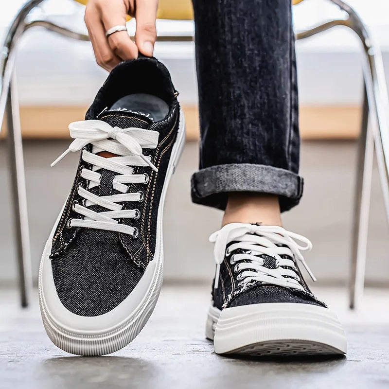 The Rivet Denim Low-Tops