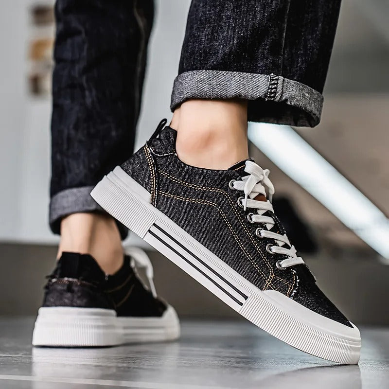 The Rivet Denim Low-Tops