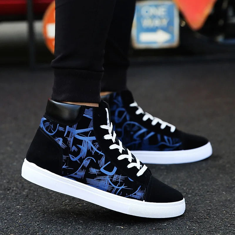 Montaro Classic Graphic Sneakers