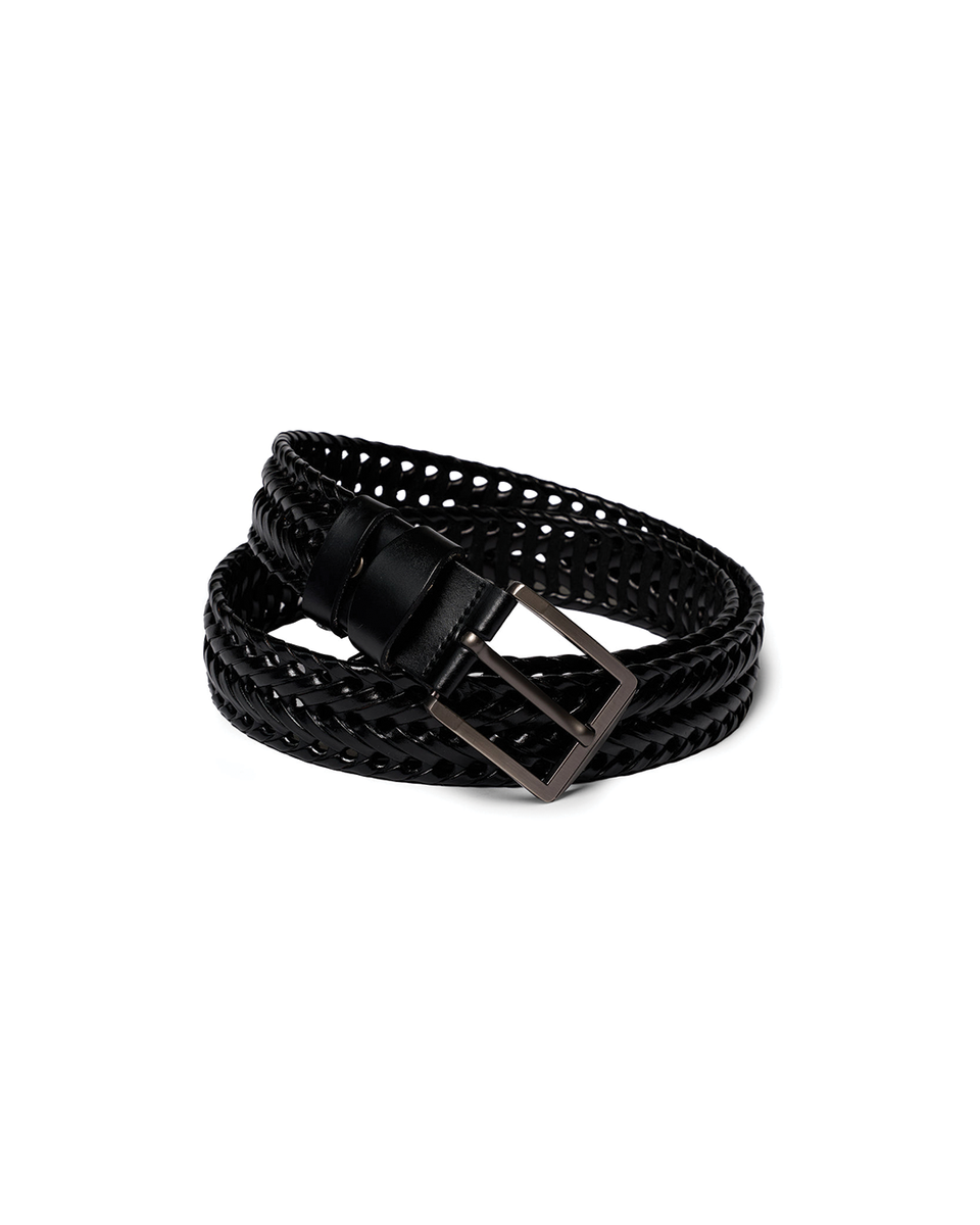 Braided Legacy Cowhide Belt display picture 1
