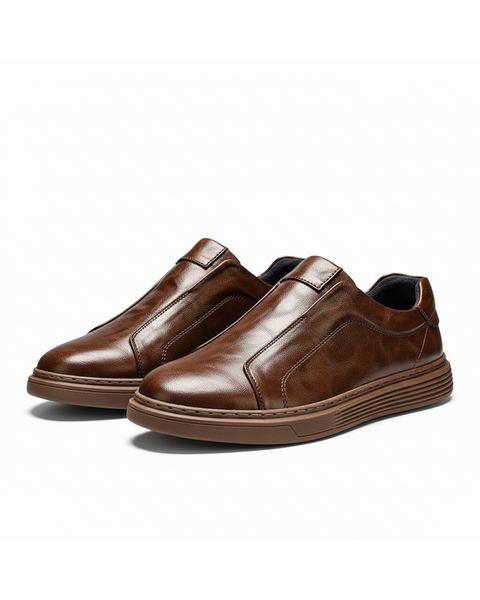 Bradley & Westin Crosstown Slip-On Leather Shoes Black Men’s Size 12 NEW The Whitman Slip-On main image 4