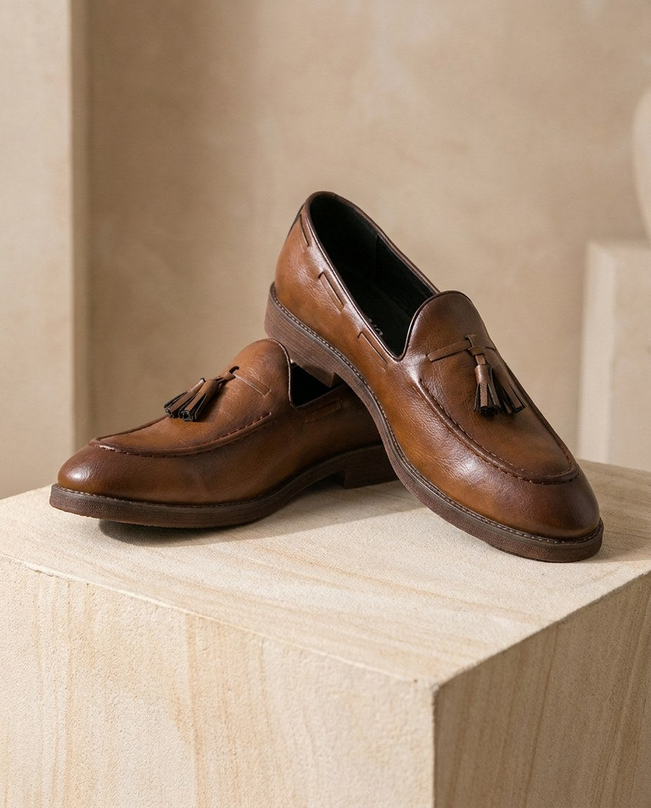 The Tassel Loafer brown