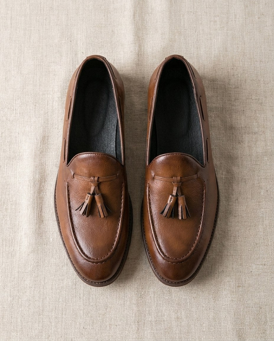 The Tassel Loafer brown