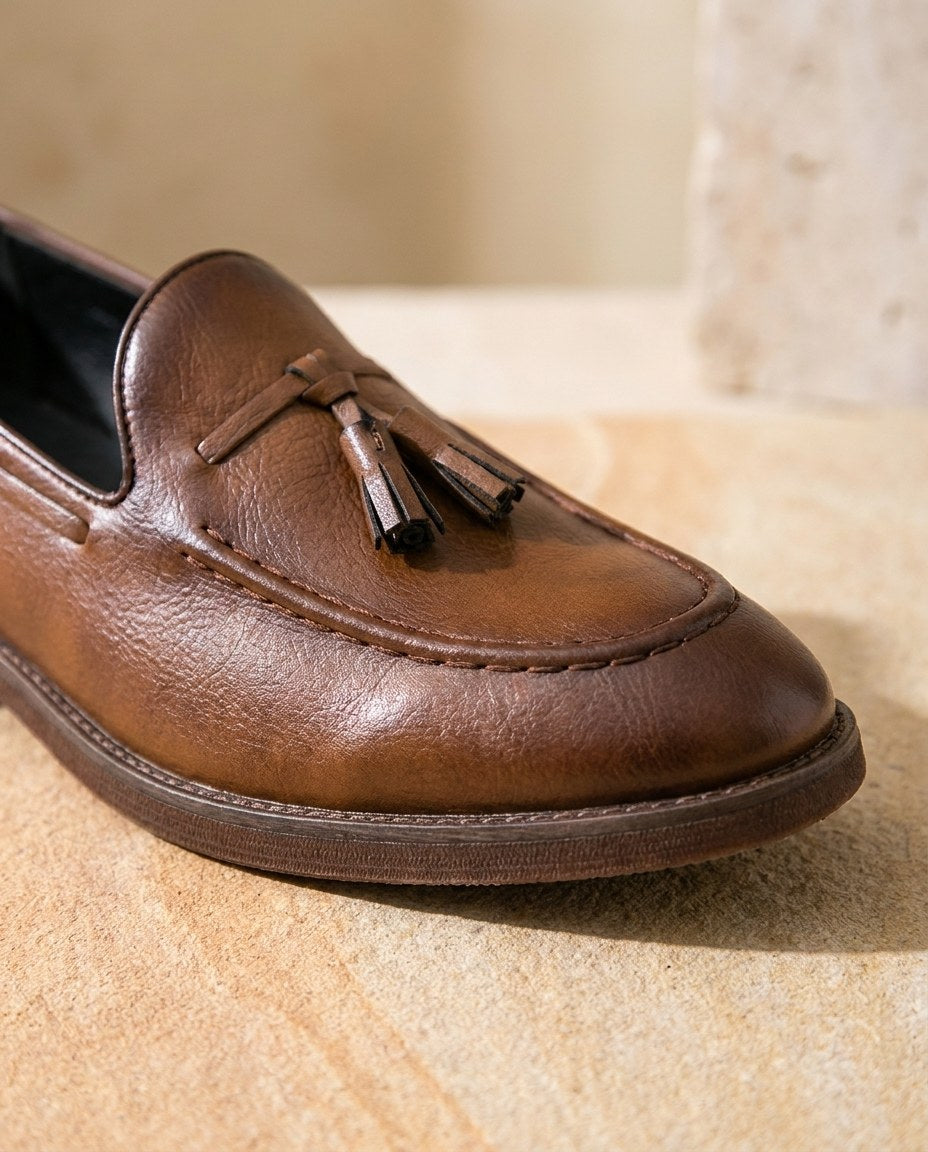 The Tassel Loafer brown
