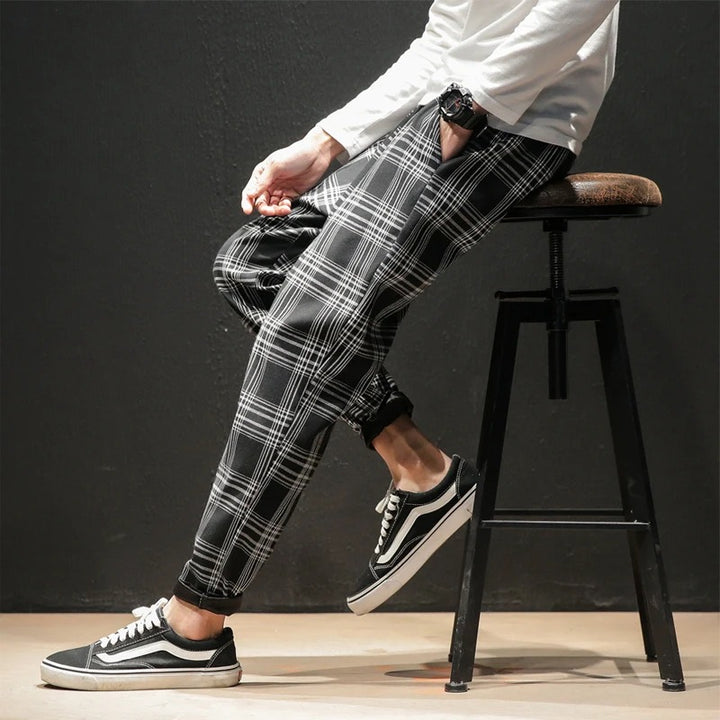 Glendale Plaid Comfort Pants