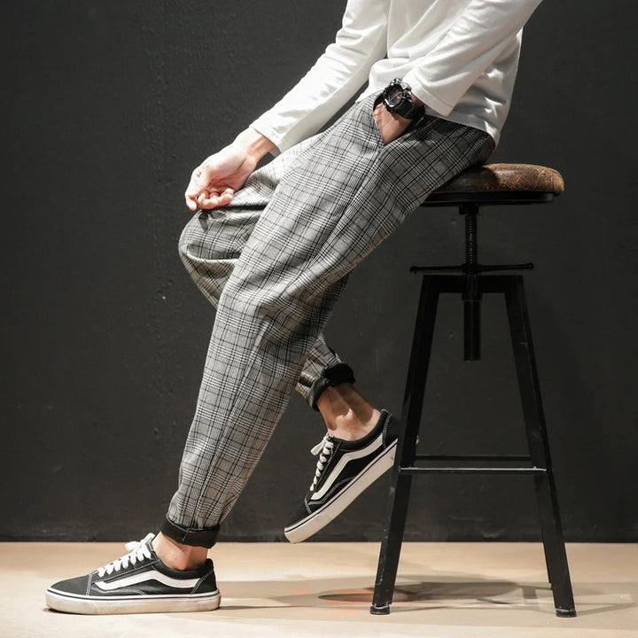 Glendale Plaid Comfort Pants