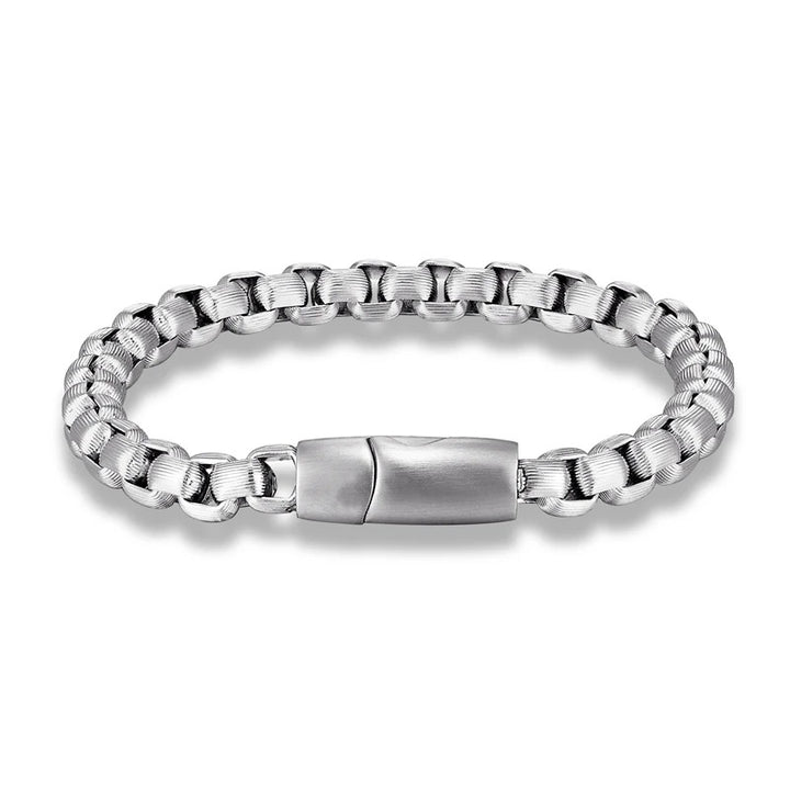 Men's Chain And Link Bracelet